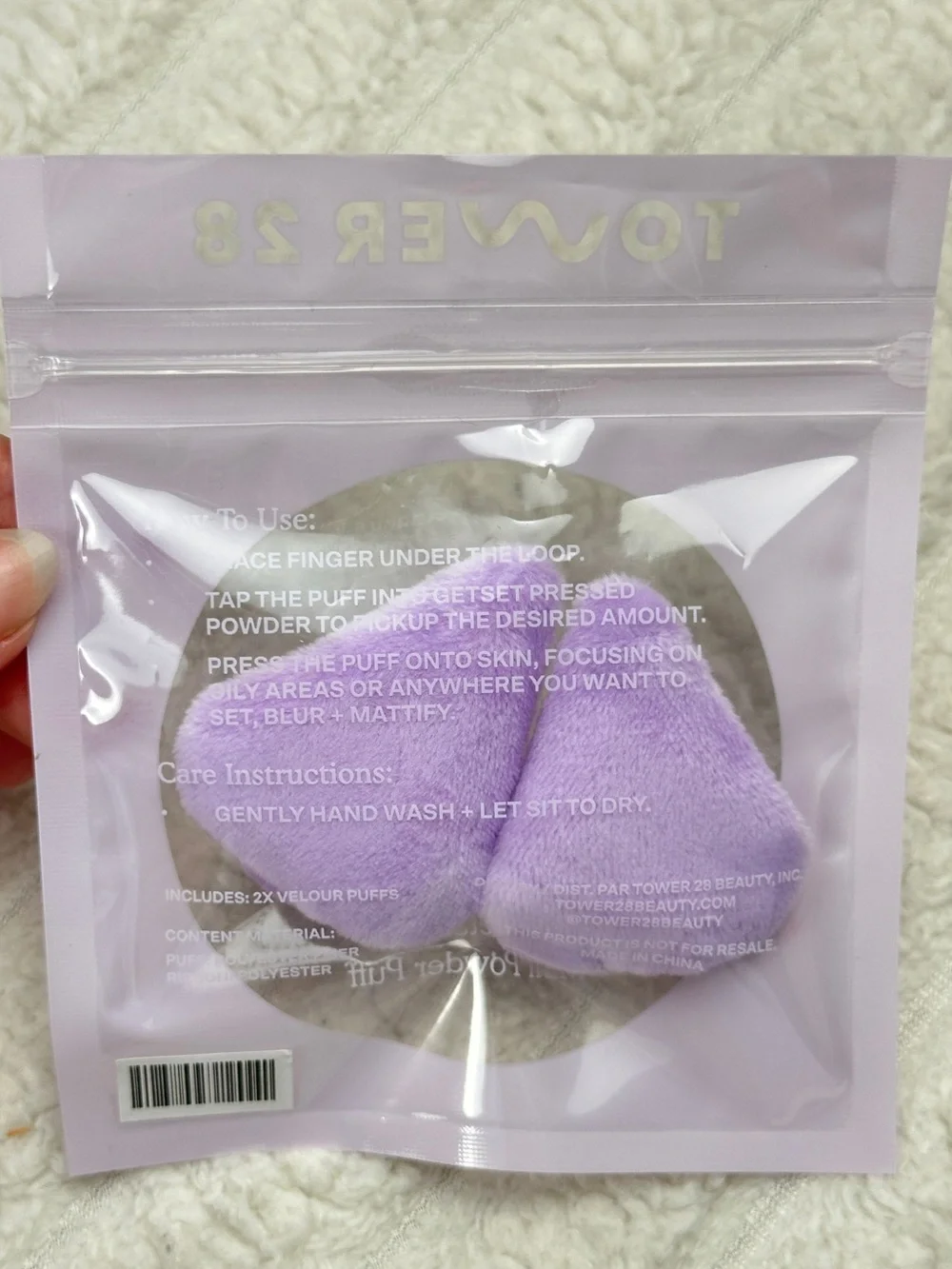 2/$15 Tower 28 Mini Puffs